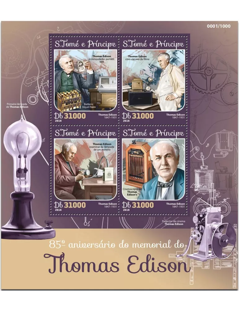 n° 5231  : Timbre SAINT-THOMAS ET PRINCE Poste