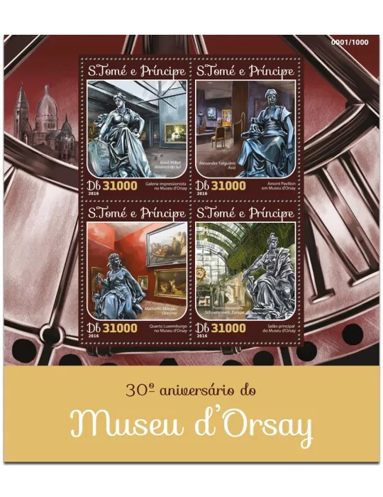 n° 5239  : Timbre SAINT-THOMAS ET PRINCE Poste