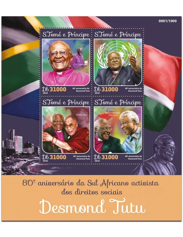 n° 5259  : Timbre SAINT-THOMAS ET PRINCE Poste