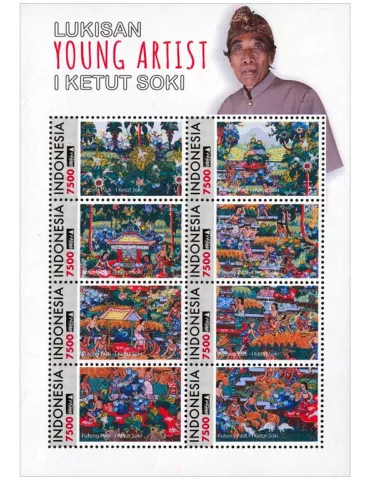 n° 3143/3150 - Timbre INDONESIE Poste