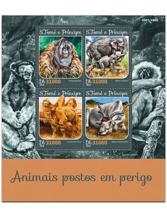 n° 5347  : Timbre SAINT-THOMAS ET PRINCE Poste