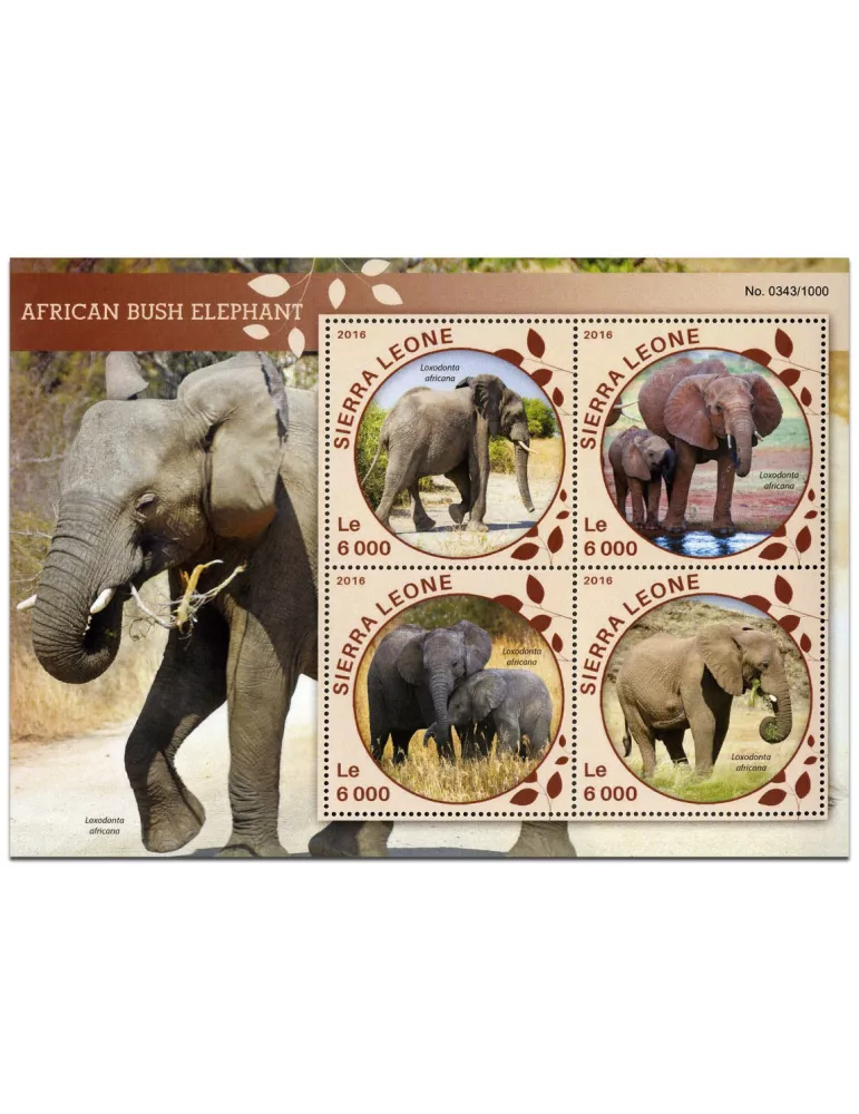 n° 5653  : Timbre SIERRA LEONE Poste