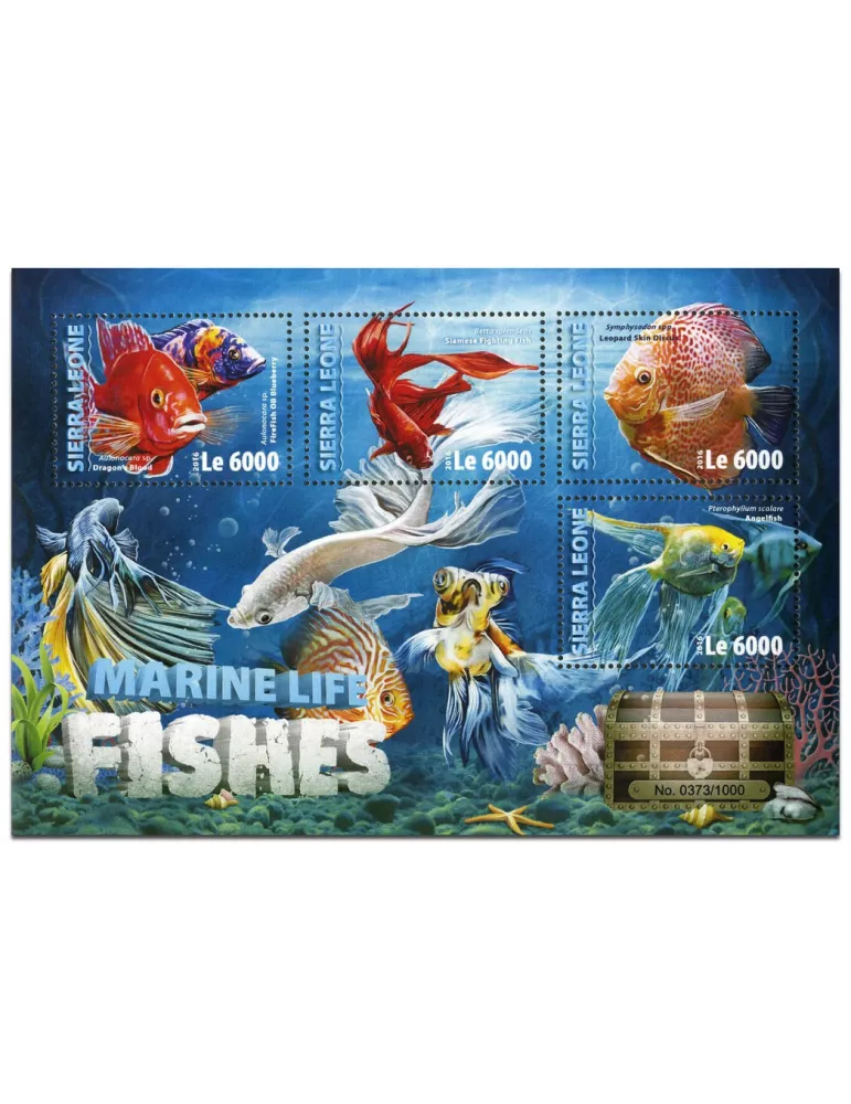 n° 5809  : Timbre SIERRA LEONE Poste