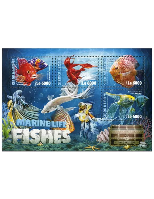 n° 5809  : Timbre SIERRA LEONE Poste