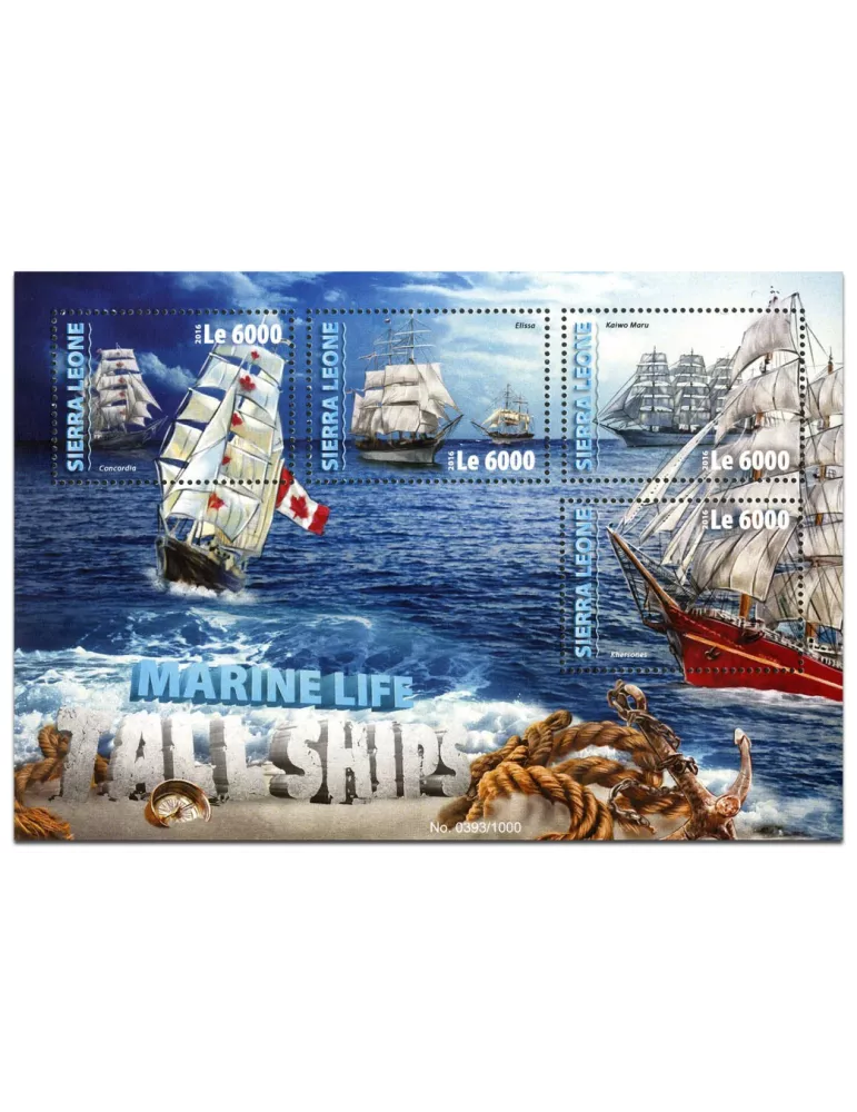 n° 5881  : Timbre SIERRA LEONE Poste