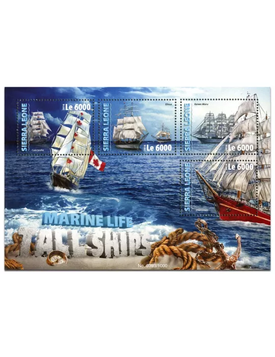 n° 5881  : Timbre SIERRA LEONE Poste
