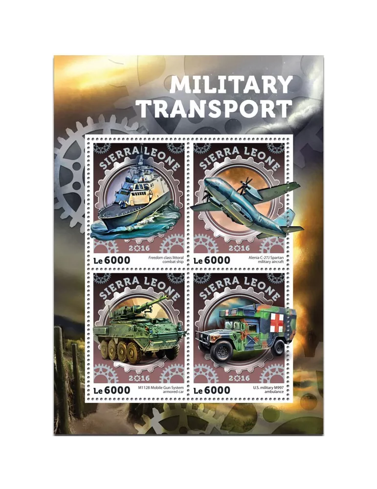 n° 5909  : Timbre SIERRA LEONE Poste