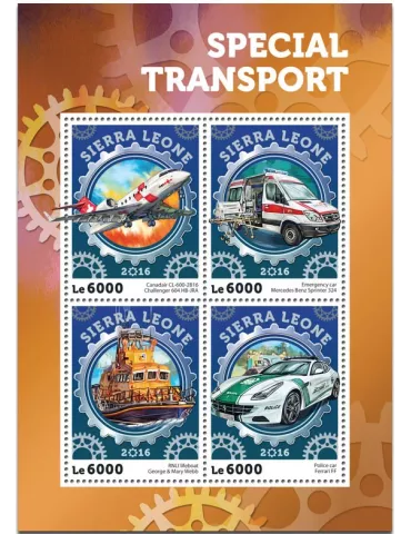 n° 5917  : Timbre SIERRA LEONE Poste