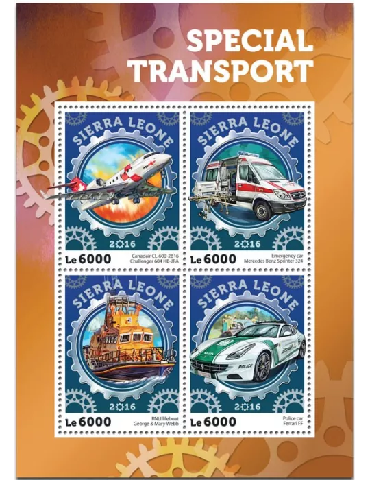 n° 5917  : Timbre SIERRA LEONE Poste