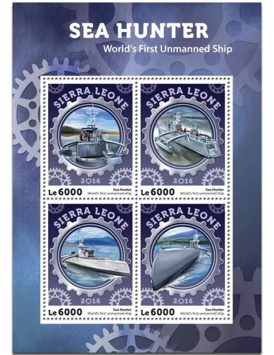 n° 5921  : Timbre SIERRA LEONE Poste