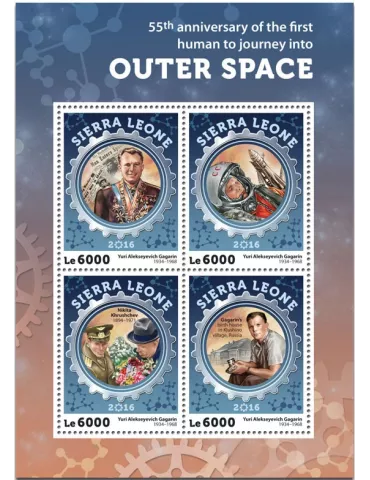n° 5949  : Timbre SIERRA LEONE Poste