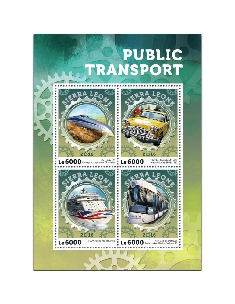 n° 5957  : Timbre SIERRA LEONE Poste