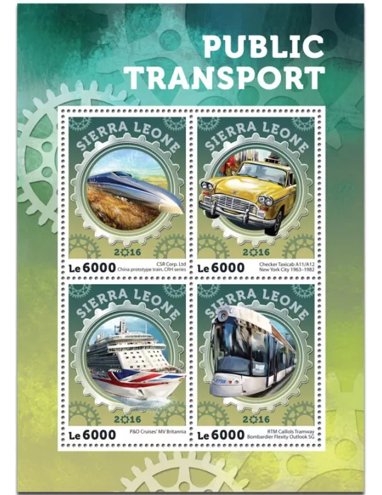 n° 5957  : Timbre SIERRA LEONE Poste