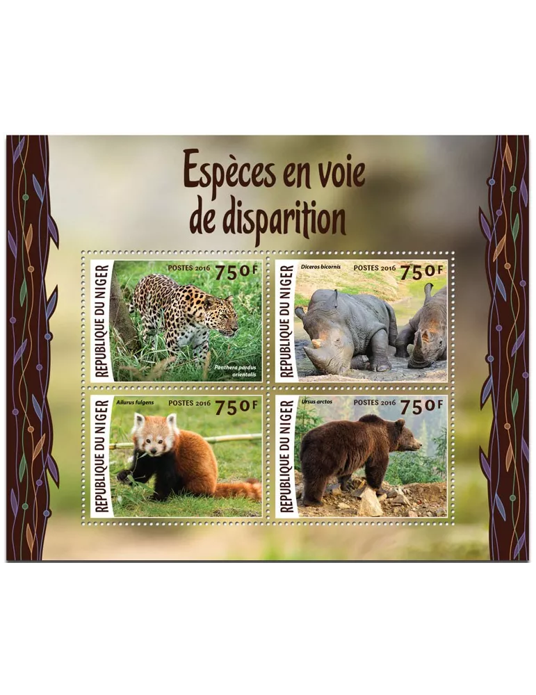 n° 3407  : Timbre NIGER Poste