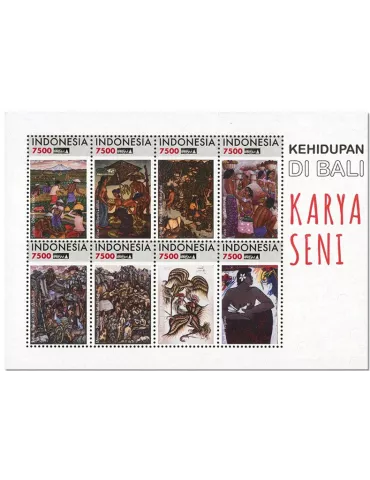 n° 3271/3278 - Timbre INDONESIE Poste