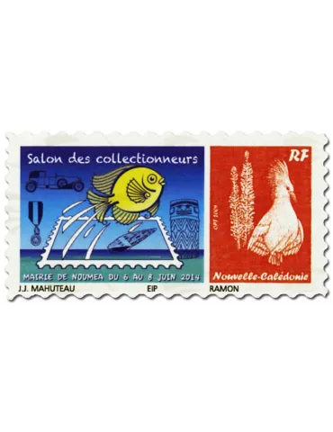 n° 1221A/1221B - Timbre Nelle-Calédonie Poste