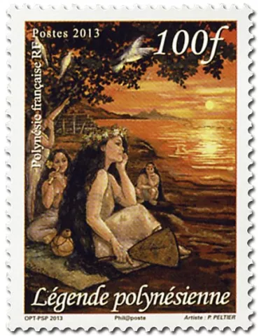 n° 1017/1018 -  Timbre Polynésie Poste 2