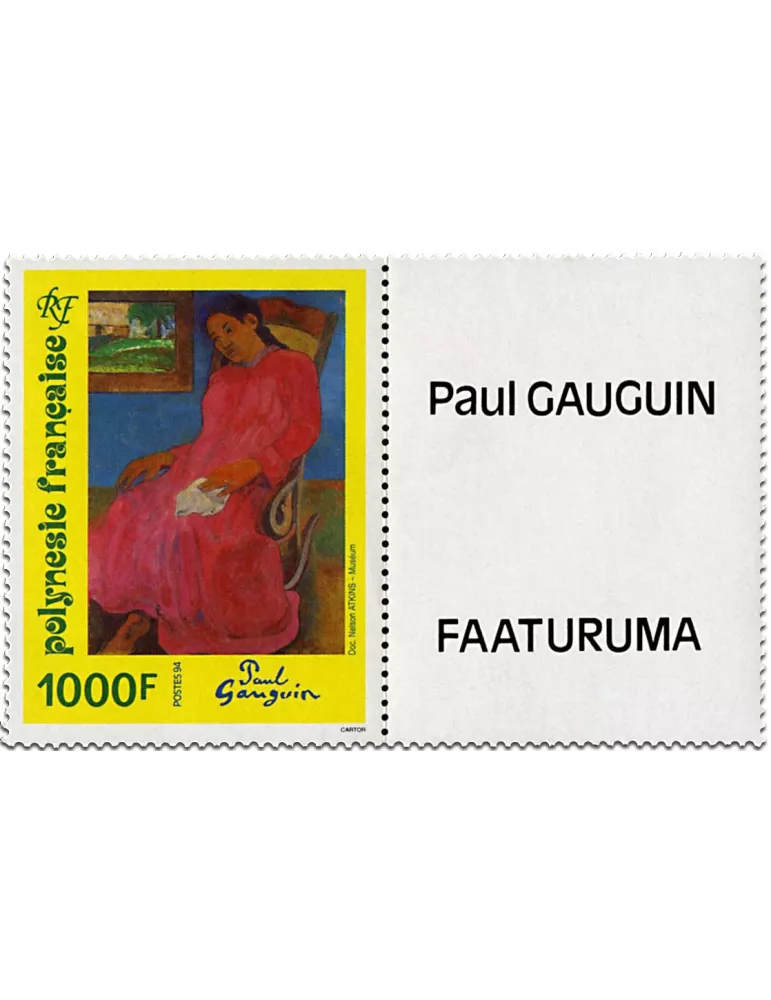 n° 463A -  Timbre Polynésie Poste