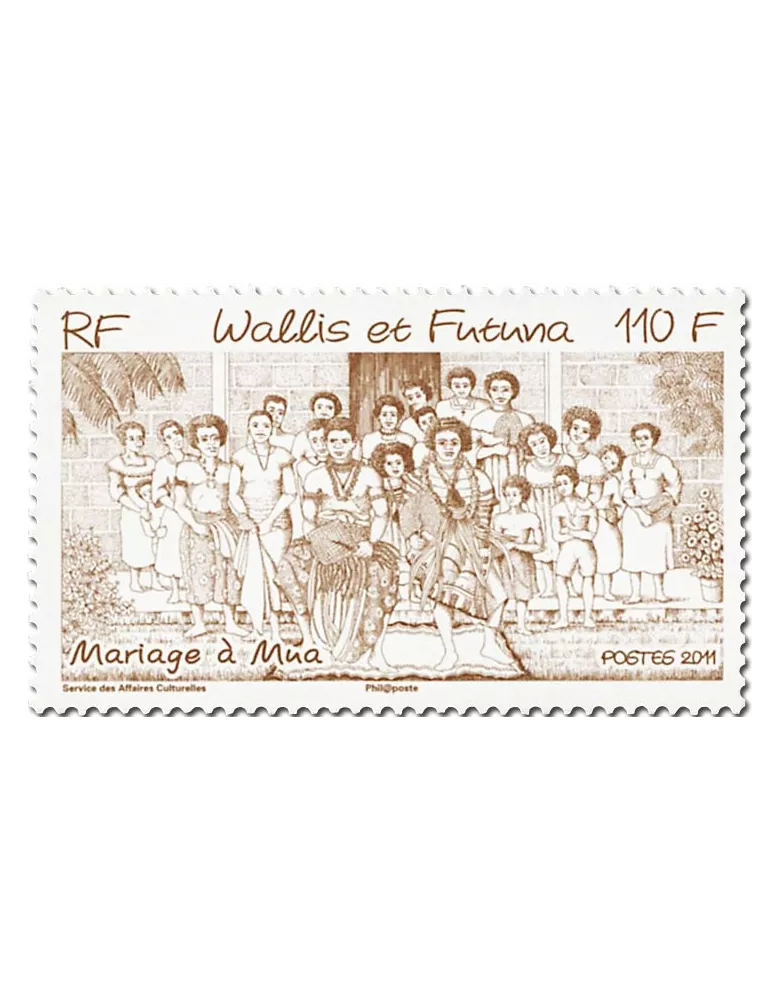 n° 758/759 -  Timbre Wallis et Futuna Poste
