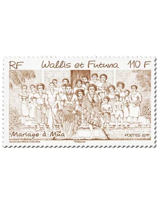 n° 758/759 -  Timbre Wallis et Futuna Poste