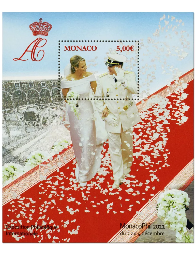 n° 101 -  Timbre Monaco Bloc et feuillets