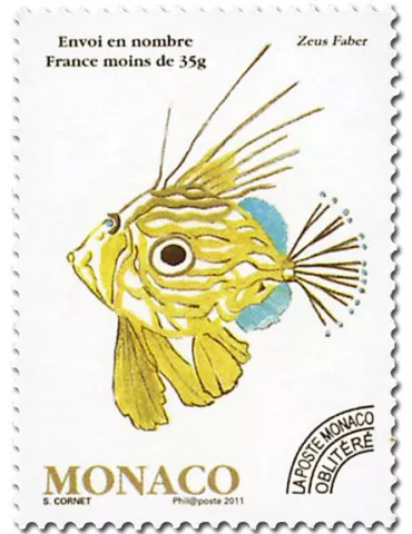 n° 115 -  Timbre Monaco Préoblitérés