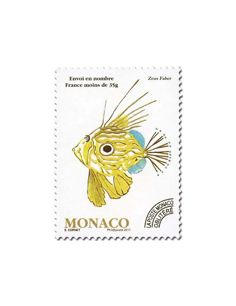 n° 115 -  Timbre Monaco Préoblitérés