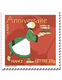 n° 52C (3778B) -  Timbre France Autoadhésifs