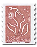 n° 53A (3802B) -  Timbre France Autoadhésifs
