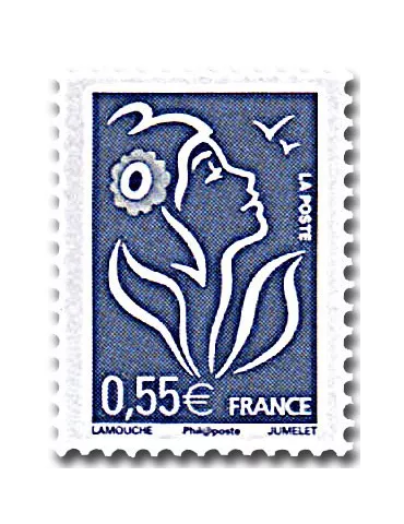 n° 53D (3802D) -  Timbre France Autoadhésifs