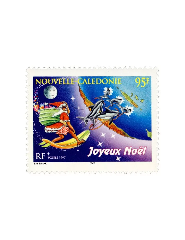 n° 744A/745A -  Timbre Nelle-Calédonie Poste