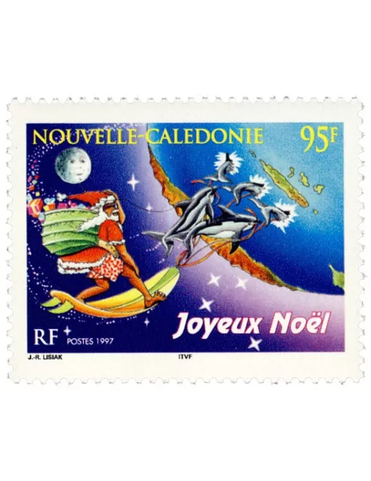 n° 744A/745A -  Timbre Nelle-Calédonie Poste