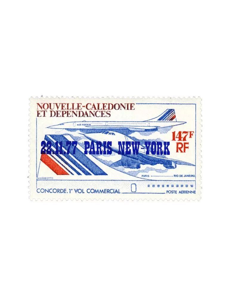 n° 181 -  Timbre Nelle-Calédonie Poste aérienne