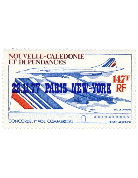 n° 181 -  Timbre Nelle-Calédonie Poste aérienne