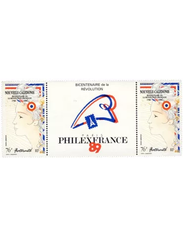 n° 261A/262A -  Timbre Nelle-Calédonie Poste aérienne