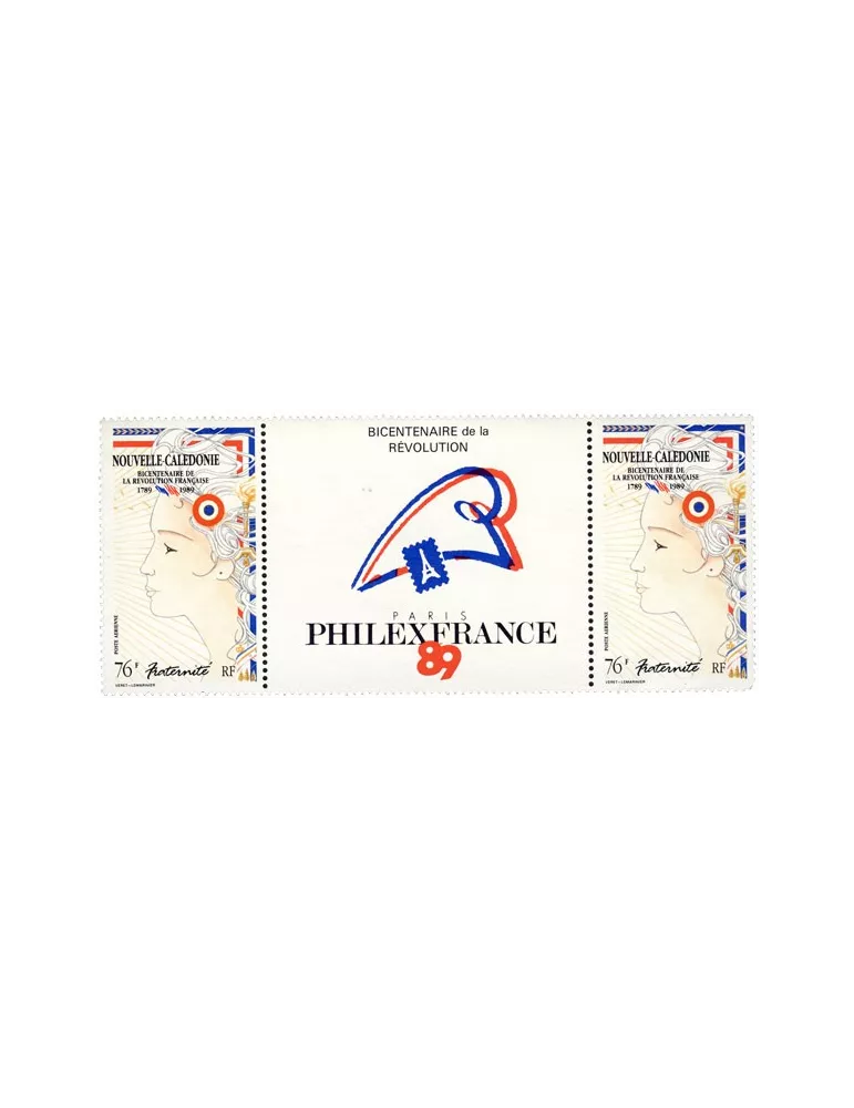 n° 261A/262A -  Timbre Nelle-Calédonie Poste aérienne