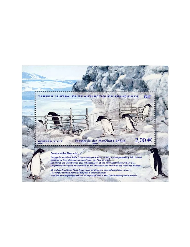n° F638 -  Timbre TAAF Poste