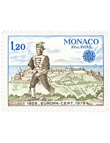 n° 1186a/1188a (BF 17) -  Timbre Monaco Poste