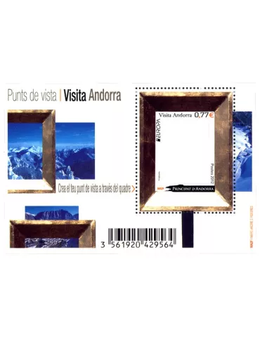 n° F724 -  Timbre Andorre Poste