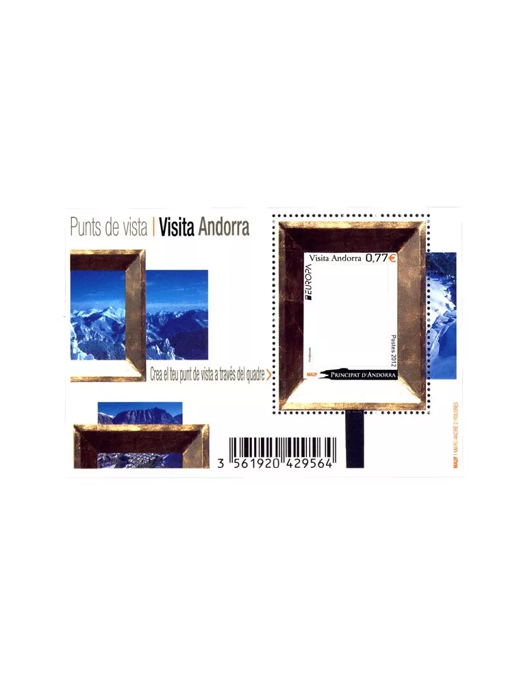 n° F724 -  Timbre Andorre Poste