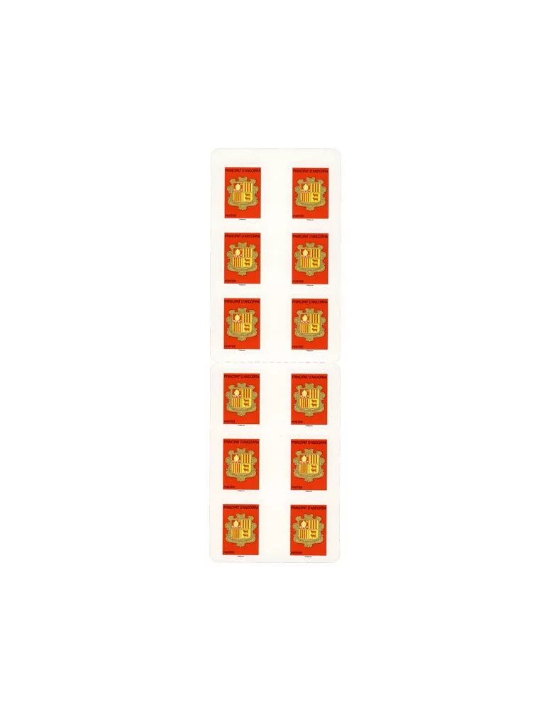n° 14 - Timbre Andorre Carnets