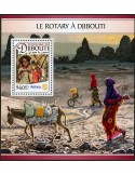 n° 135 - Timbre DJIBOUTI Blocs et feuillets