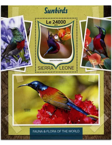 n° 1024 - Timbre SIERRA LEONE Blocs et feuillets