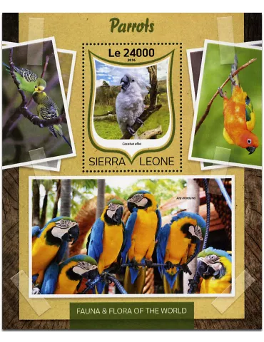 n° 1025 - Timbre SIERRA LEONE Blocs et feuillets