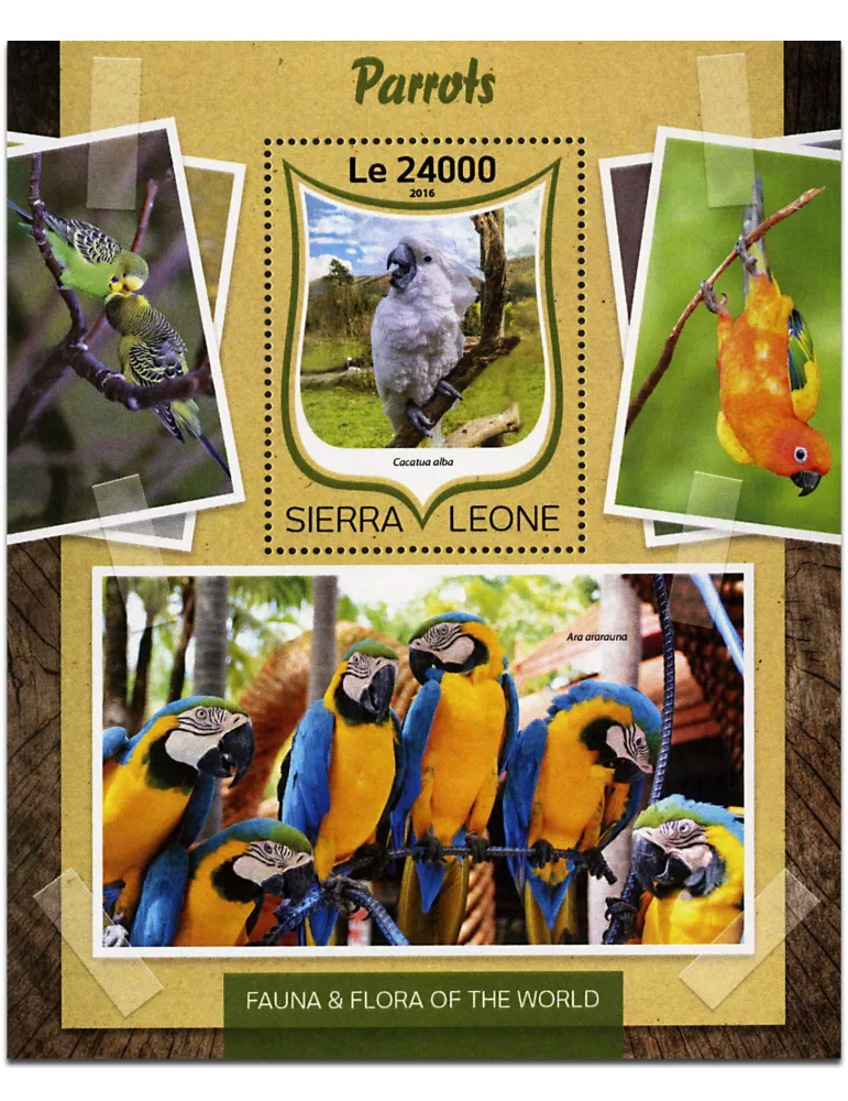 n° 1025 - Timbre SIERRA LEONE Blocs et feuillets