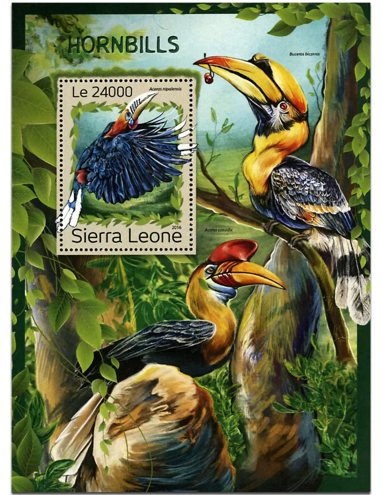 n° 1108 - Timbre SIERRA LEONE Blocs et feuillets