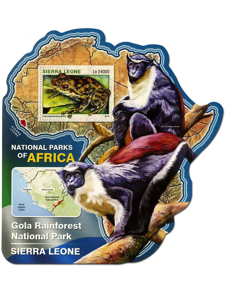 n° 957 - Timbre SIERRA LEONE Blocs et feuillets