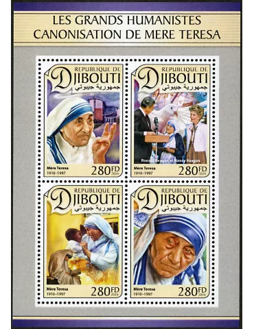n° 1304 - Timbre DJIBOUTI Poste