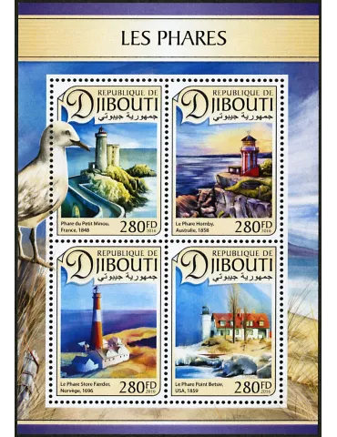 n° 1320 - Timbre DJIBOUTI Poste