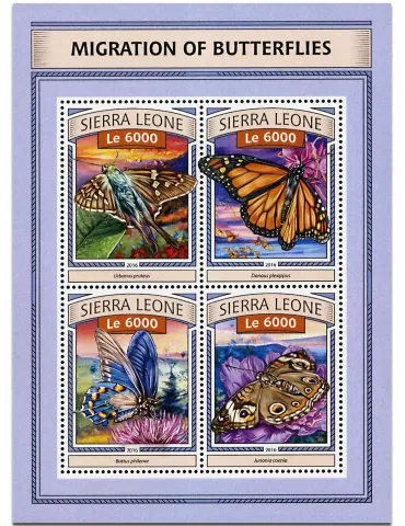 n° 6433 - Timbre SIERRA LEONE Poste